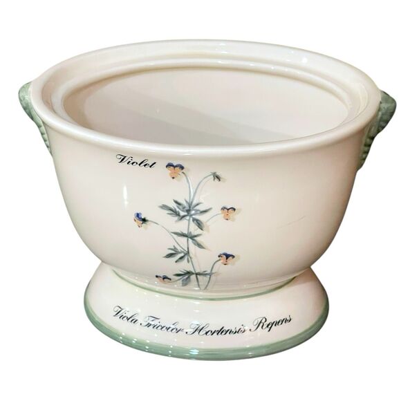 Waverly Covered Container Or Decorative Planter - Picture 11 of 15